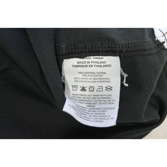 Nike Golf Polo Dri Fit Athletic Black Cotton Poly Blend Stretch Mens Size Medium - Picture 8 of 10